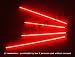 Red Underglow Underbody 4 Pc Car Neon Kit Lights - Brand New - FREE SHIPPING
