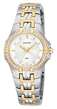 Pulsar Women039s PTC388 Crystal Accented Two-Tone Stainless Steel Watch on sale