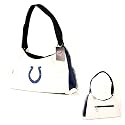 Indianapolis Colts Purse / Handbag (Solid White, 12.5" x 6")