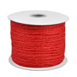 Red Colored Jute Twine 100 Yards