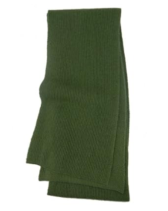 Pure Cashmere Scarf In Deep Green For Man