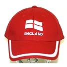England Baseball Cap Red with adjustable strap