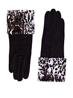 Sándalo Guantes Moscú (Negro / Blanco)