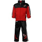NFL Reebok Arizona Cardinals Infant Cardinal-Black Full Zip Jacket & Pants Set (12 Months)