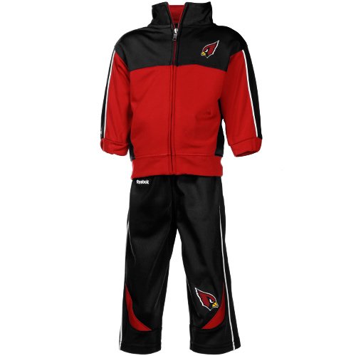 Reebok Arizona Cardinals Infant Cardinal-Black Full Zip Jacket & Pants Set (12 Months)