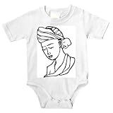 Onesie with man, black and white, cultural, citizen, face, turban, traditional, Indonesia
