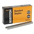 Stanley Bostitch Premium Standard Staples, 1/4 Inch Silver, 5,000 per box (SBS191/4CP)