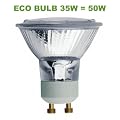 5 ECO GU10 35W = 50W Equivalent Halogen Energy Saving Bulbs