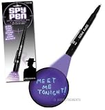 U/V Spy Pen with Ultraviolet Ink and Blacklight