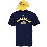 Nike Michigan Wolverines Hat & T-shirt Combo Pack