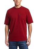 Key Industries Mens Short Sleeve Heavyweight Pocket Tee Shirt
