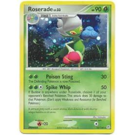 Pokemon Diamond & Pearl Holofoil Rare Card Roserade 13/130