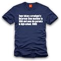 Back To The Future T-Shirt, Navy