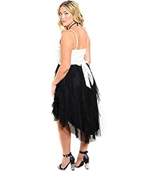 Plus Size High-Low-Hem Spaghetti Strap  Fitted  Evening Dress  With Rhinestones and Ruffles