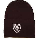 NFL Oakland Raiders Official Beanie Cap - Black