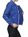 makeitmint Women's Solid Zip Flight Bomber Jacket w/Zipper Pocket
