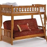 Night & Day Cinnamon Futon Bunk