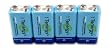 4 pieces of 9V 250mAh NiMH high capacity rechargeable Battery