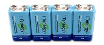 4 pieces of 9V 250mAh NiMH high capacity rechargeable Battery