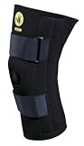 Body Glove 90125 MVP Breathable Neoprene Stabilizing Knee Support, Black, Small
