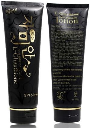 14 Days Result 300g. Gold L-glutathione Moist Whitening Lotion Spf50pa+++