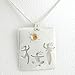 Three Dancing Celestial Goddesses Pendant in