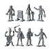 TimMee Galaxy Laser Team Reissue: 50 Piece Set of 2 inch Space Hero and Monster Toy Figures - Made in the USA !_s-3