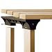 Finley 07419 Basics 2-by-4 Shelf Links, 6-Pack, Black