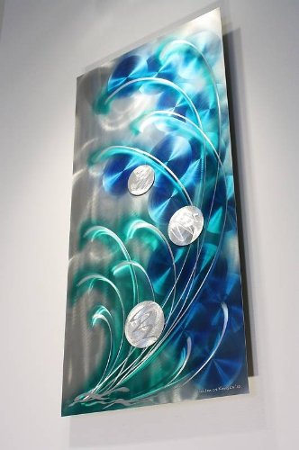 Metal Wall Art, Abstract Sculpture, Designed by Wilmos Kovacs