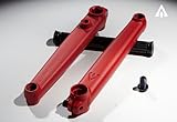 Amber Sepher 3pc Cranks-175mm Matte Red