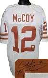 Colt McCoy Autographed/Hand Signed Texas Longhorns White Custom Jersey- McCoy/JSA Hologram