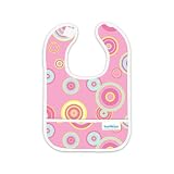 Bumkins Waterproof Starterbib, Pink Fizz