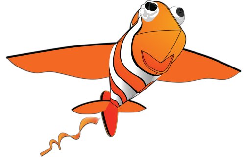 Childrens Toyshop  Toys : CloudPleasers¿ Nylon Kite: Clownfish by X-Kites