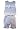BT Kids Baby Blue Polka Dot Capri Pant Set- 6-9 Months