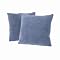 Set of 2 Chenille Knife-Edge Toss Pillows - Wedgwood