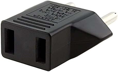 USA to Europe Round Travel Plug Adapter - 3 Pack