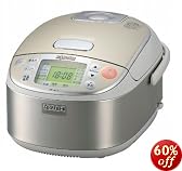 ZOJIRUSHI 真空圧力IH炊飯ジャー極め炊き(5.5合炊き)NP-JE10-XA ステンレス