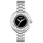 Timex Women's Diamond Accented Silver-Tone Stainless Steel Bracelet Watch #T2M595