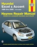Hyundai Excel & Accent Haynes Repair Manual (1986-2009)