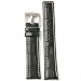 Watch Band Leather Black Sport Model 18mm