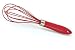 Cuisipro Silicone  10 Inch Egg Whisk, Red