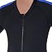 Ivation Men's Full Body Wetsuit Sport Skin for Running, Exercising, Diving, Snorkeling, Swimming & Water Sports