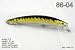 5.2" Shallow Diving Holographic Gold Minnow Crankbait Fishing Lure for Northern Pike