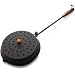 Rome's Chestnut Roaster and Fireplace Popcorn Popper, Steel with Wood Handle