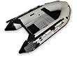 OCEAN290 GRAY 9.5 FT INFLATABLE BOAT ALUMINUM FLOOR 10HP