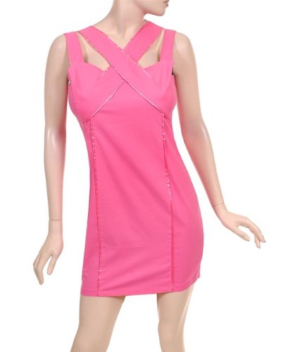 Comfortable Summer Fushia Dress