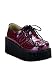 Purple Pearlized Cheetah Print Creeper Shoe - 8