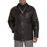 Weatherproof Three-Quarter Length Leather Jacket