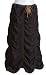XCVI Denim Double Shirred Panel Skirt