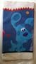 BLUE'S CLUES Party Table Cover BLUE, PERIWINKLE & MAGENTA 54" x 89" Long (Dated 2000)
